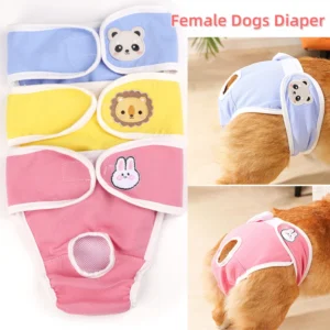 Reusable Female Dogs Diaper Pants